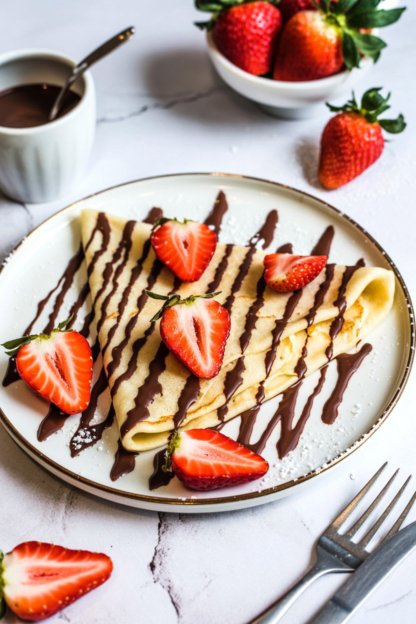 Dessert crepes - 25 Valentine's Day Cooking Class Ideas