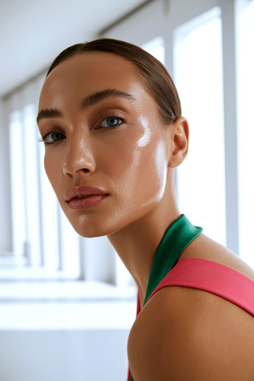 Dewy Skin - 25 Easy Valentine's Day Makeup Looks