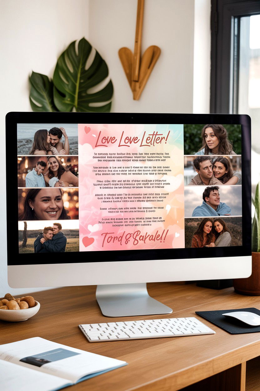 Digital Love Letter - 25 Long Distance Valentine's Day Countdown Ideas