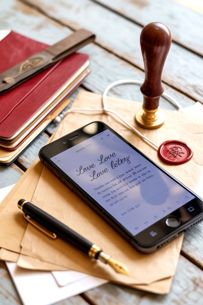 Digital Love Letter Slideshow - 25 Valentine's Day Slideshow Ideas