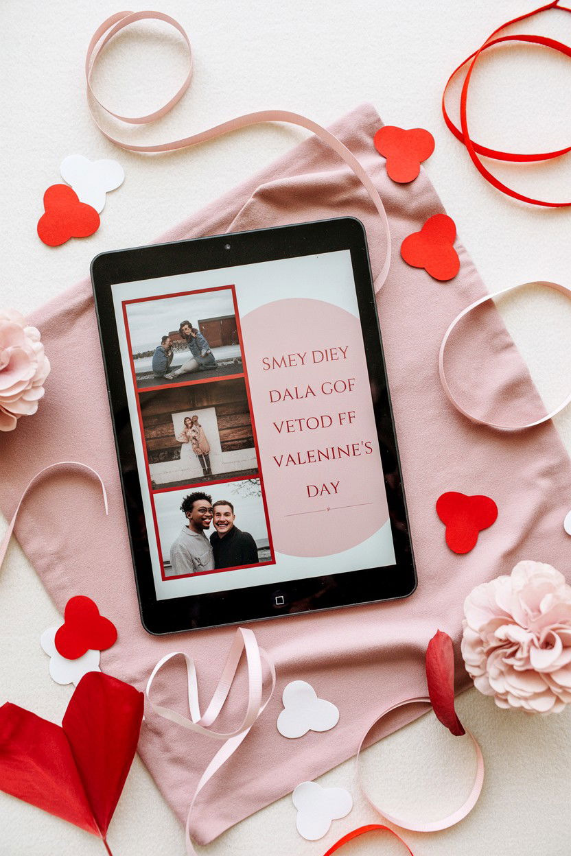 Digital Memory Book - 25 Valentine's Day Personalized Book Ideas