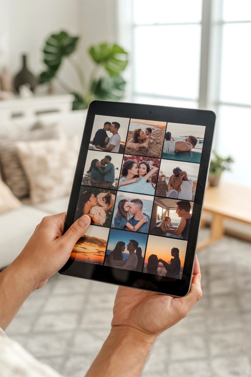 Digital Photo Album - 25 Long Distance Valentine's Day Countdown Ideas