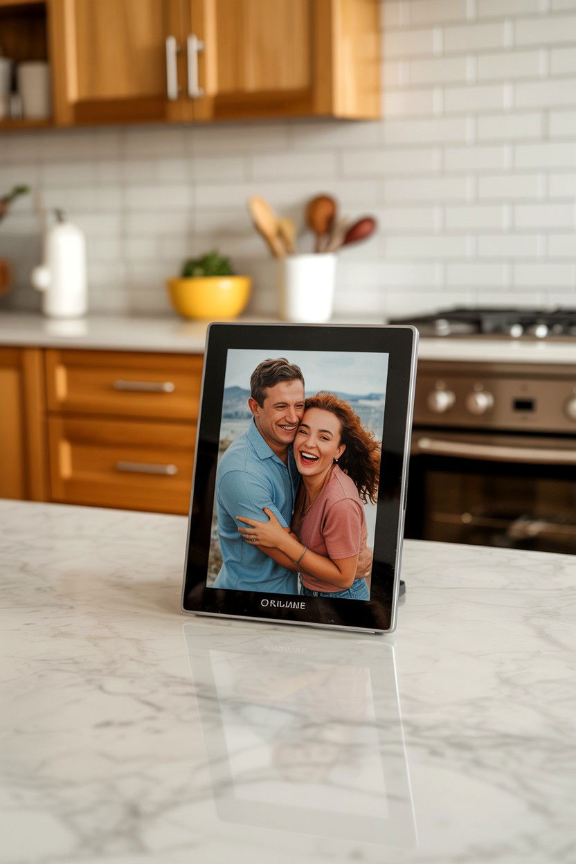 Digital Photo Frame - 25 Valentine's Day Gifts for Long Distance Partner