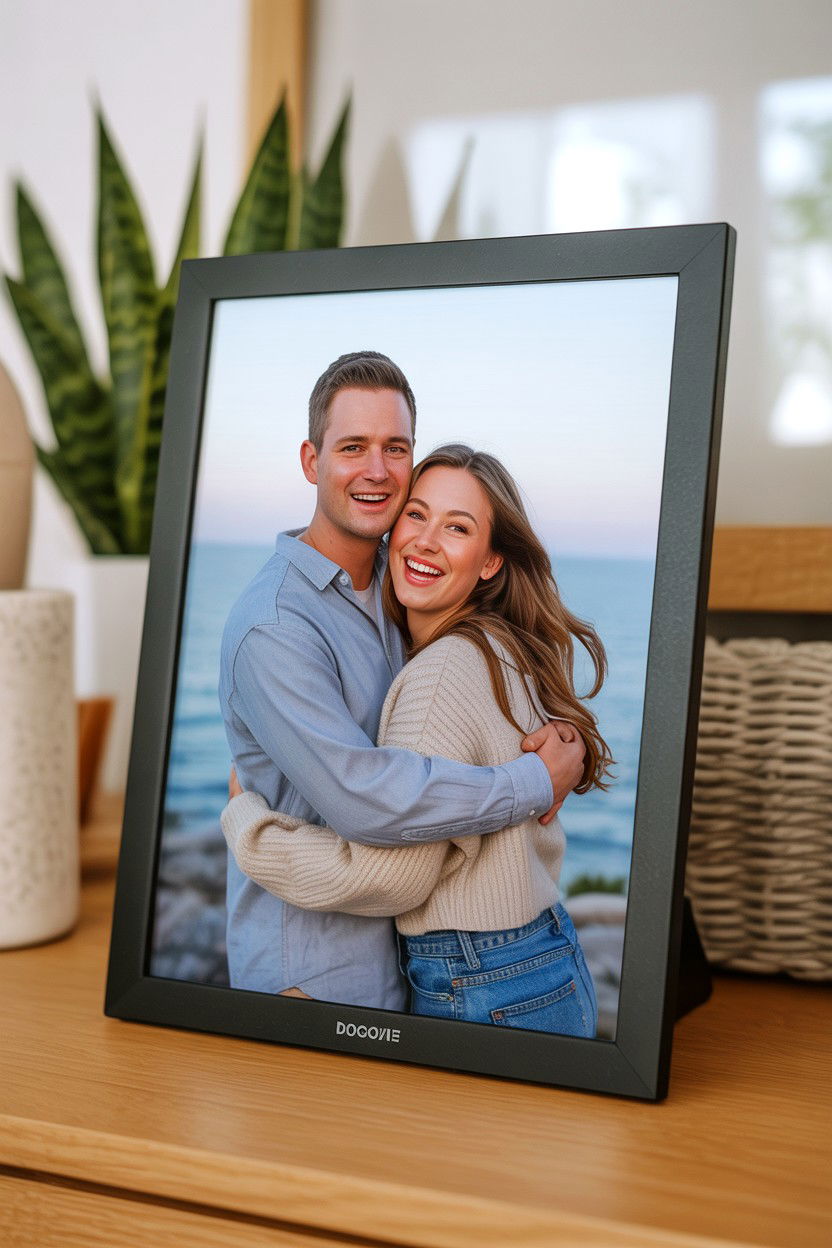 Digital Photo Frame - 25 Long Distance Valentine's Day Gifts for Boyfriend