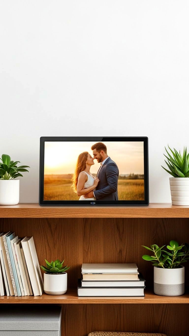 Digital Photo Frame - 25 valentine's day gift ideas