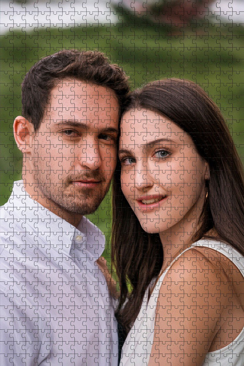 Digital Puzzle Photo Overlay - 25 Valentine's Day Puzzle Photo Ideas