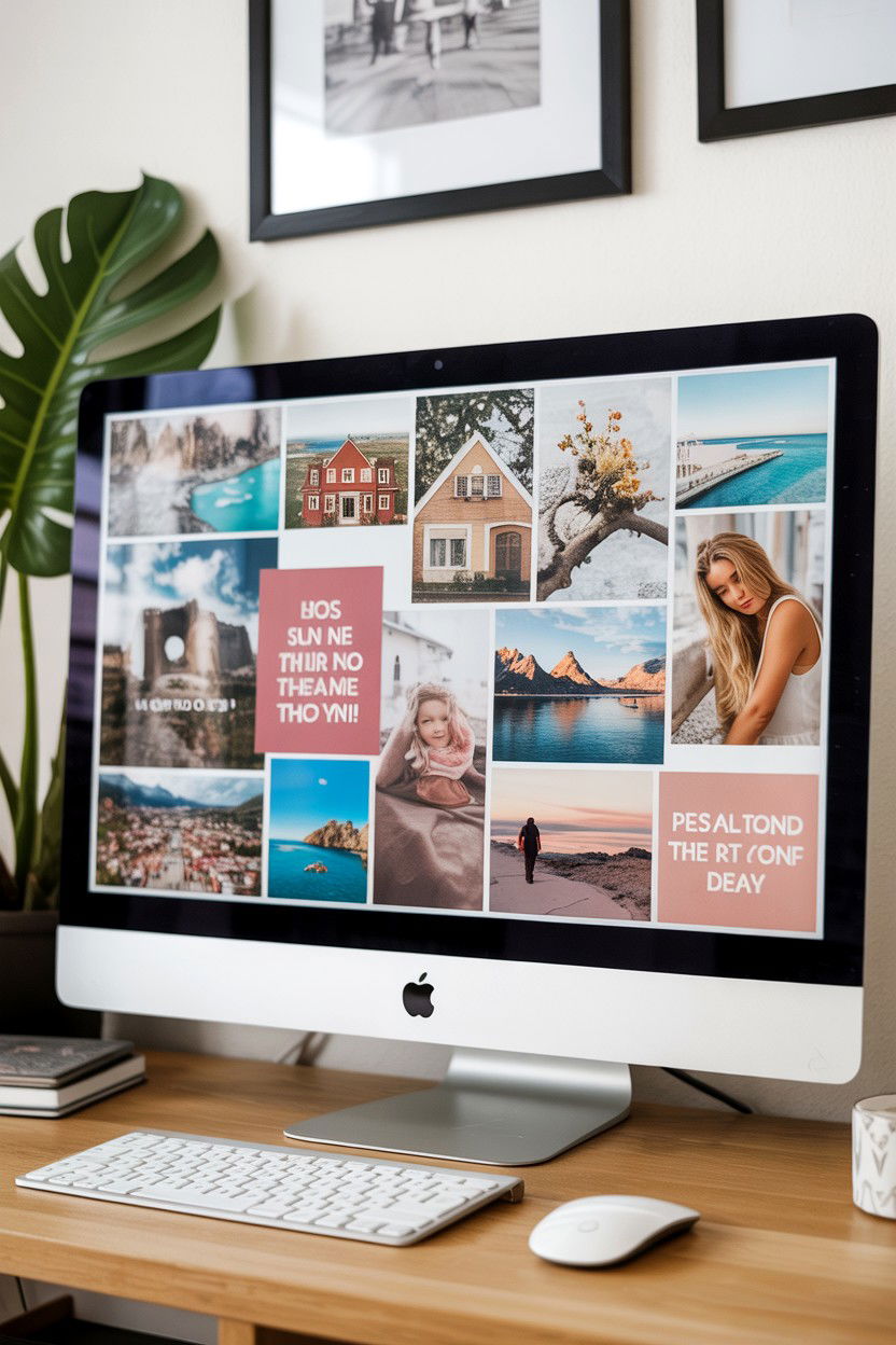 Digital Vision Board - 25 Long Distance Valentine's Day Activities