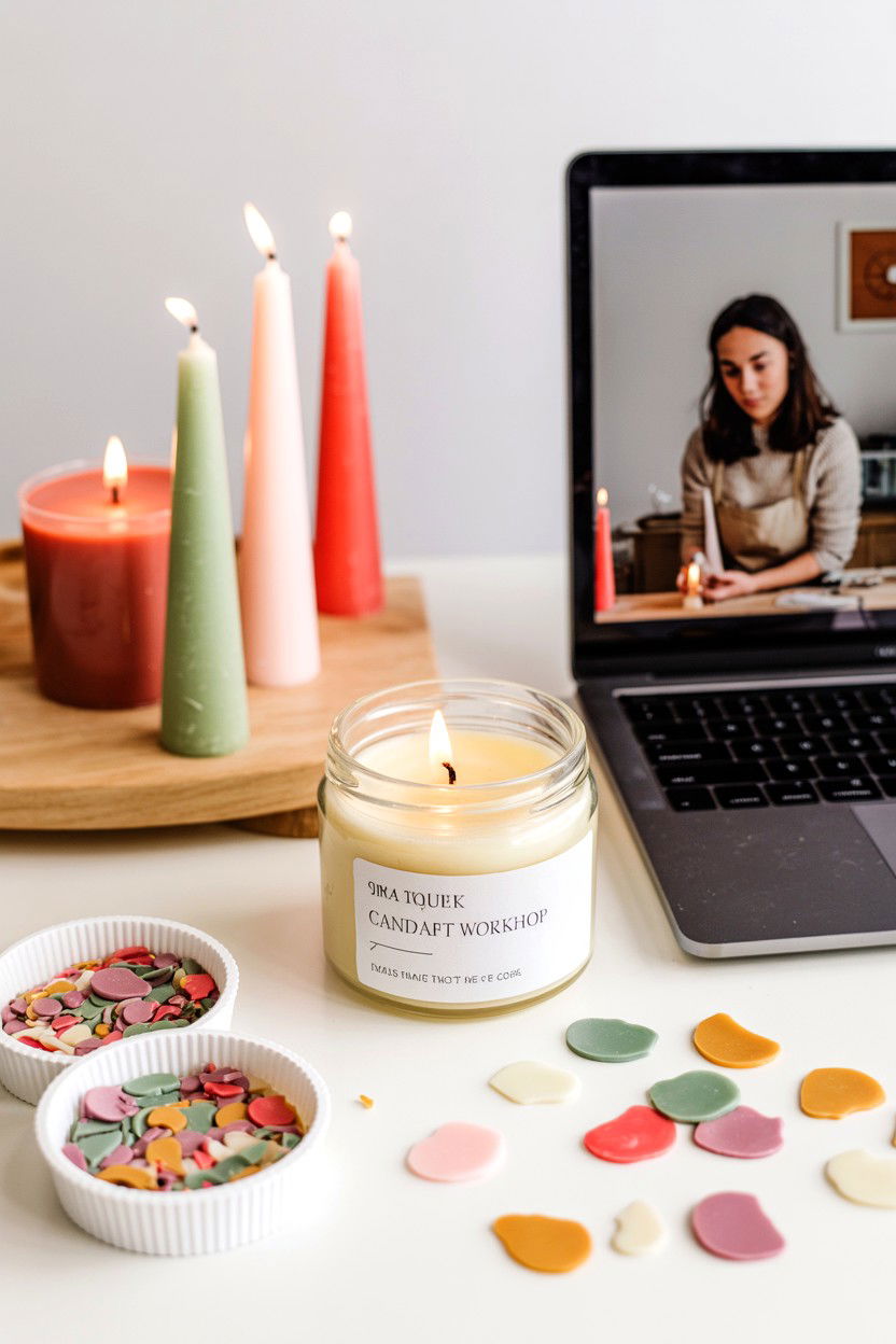 Digital craft workshop - 25 Valentine's Day Virtual Experience Ideas