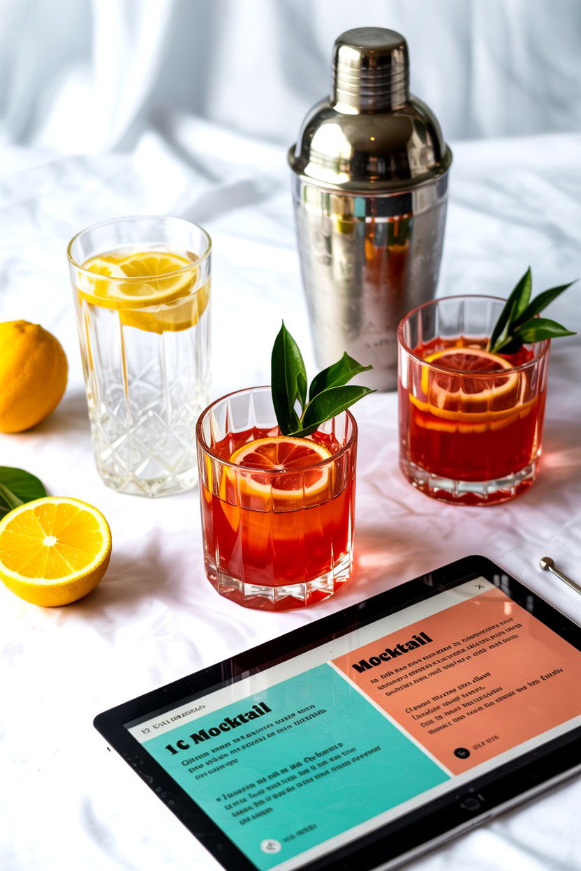 Digital mocktail workshop - 25 Valentine's Day Virtual Experience Ideas