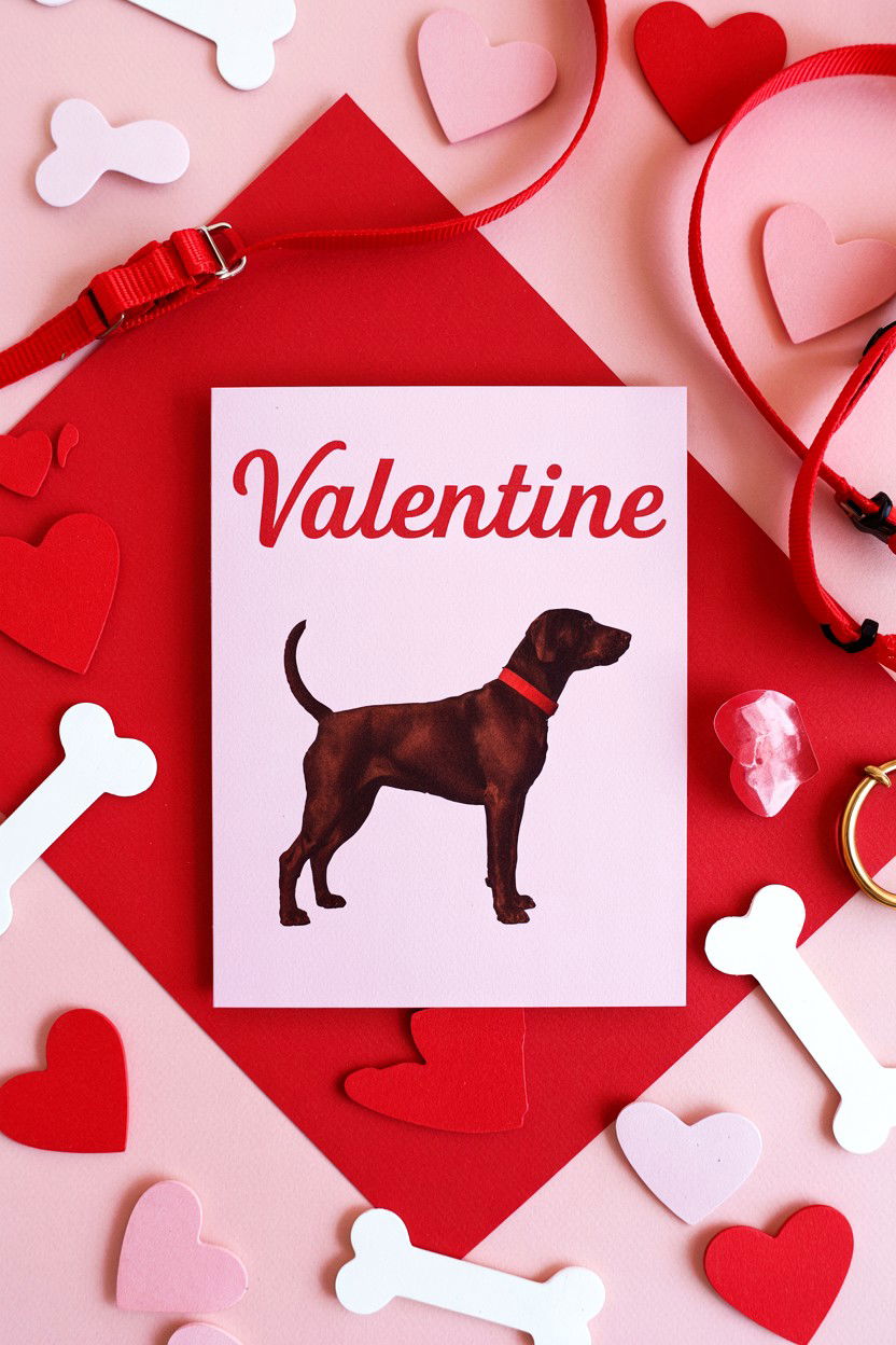 Dog Valentine Card - 25 Valentine's Day Puns