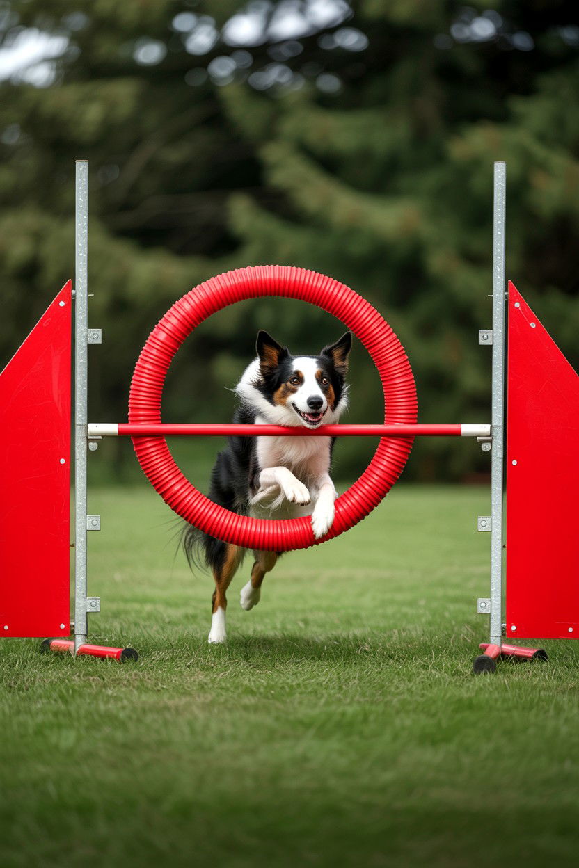 Dog agility training - 25 Valentine's Day Ideas for Dogs