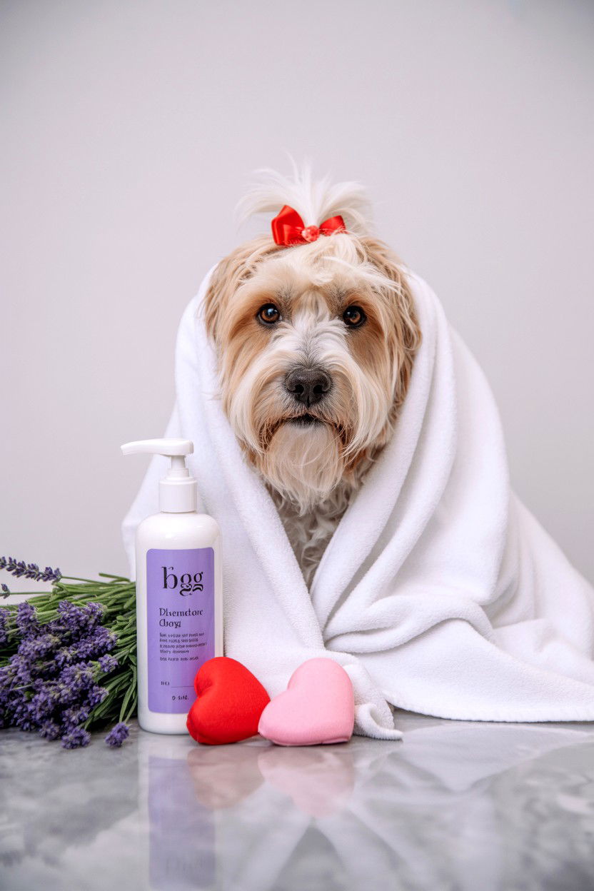 Dog spa day - 25 Valentine's Day Ideas for Dogs
