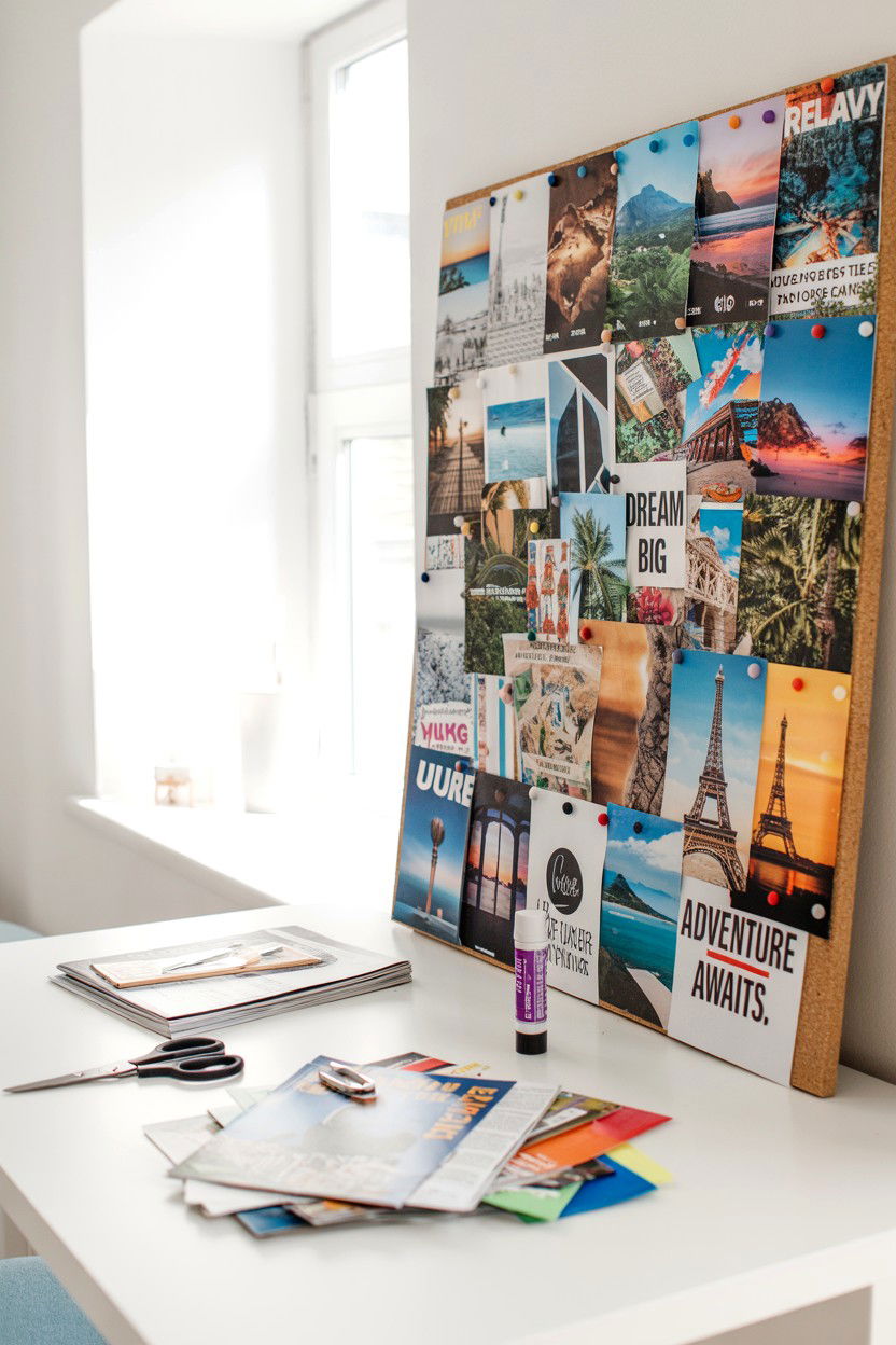 Dream board making - 25 Free Valentine's Day Activity Ideas