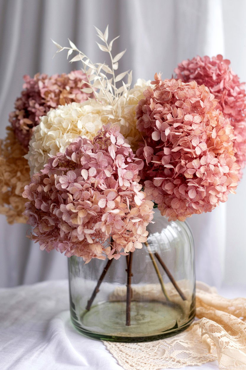 Dried Hydrangea Petals - 25 Valentine's Day Potpourri Ideas