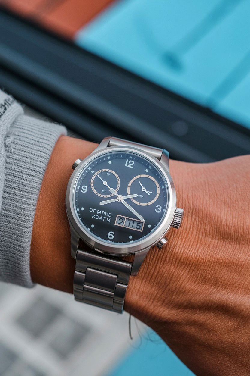 Dual Time Zone Watch - 25 Long Distance Valentine's Day Gifts for Boyfriend