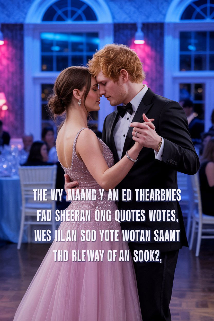 Ed Sheeran Song Quotes - 25 Valentine's Day Song Lyrics Captions