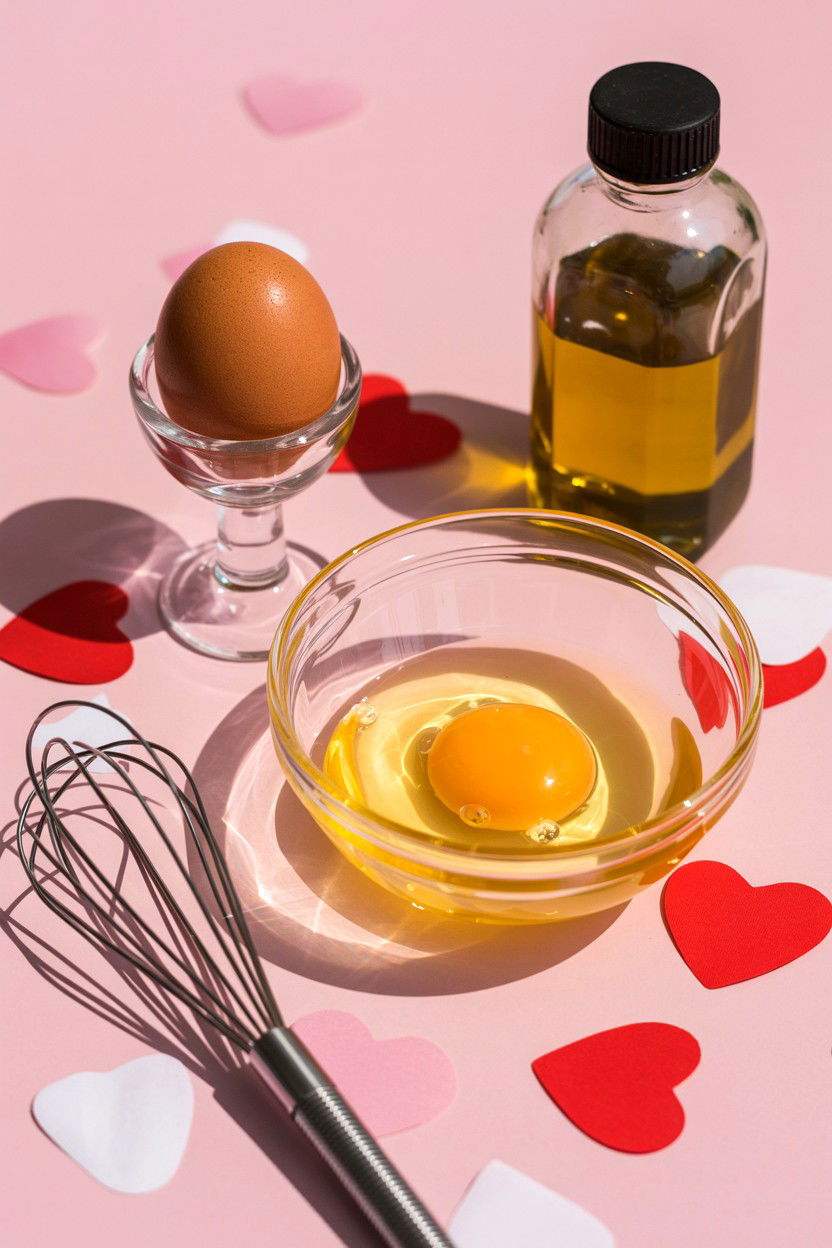 Egg Hair Mask - 25 Valentine's Day Hair Mask Ideas