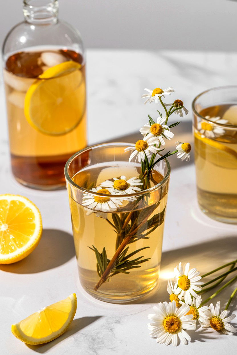 Elderflower Chamomile Hot Toddy - 25 Valentine's Day Hot Toddy Ideas
