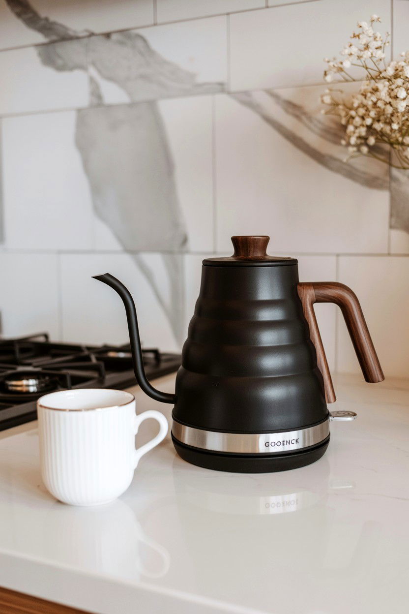 Electric Gooseneck Kettle - 25 Tea Lover Valentine's Day Gifts for Her
