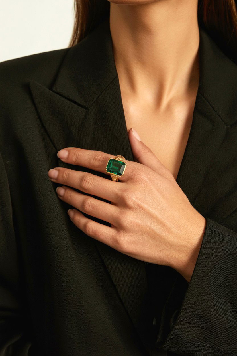 Emerald Cut Ring - 25 Valentine's Day Jewelry Gift Ideas