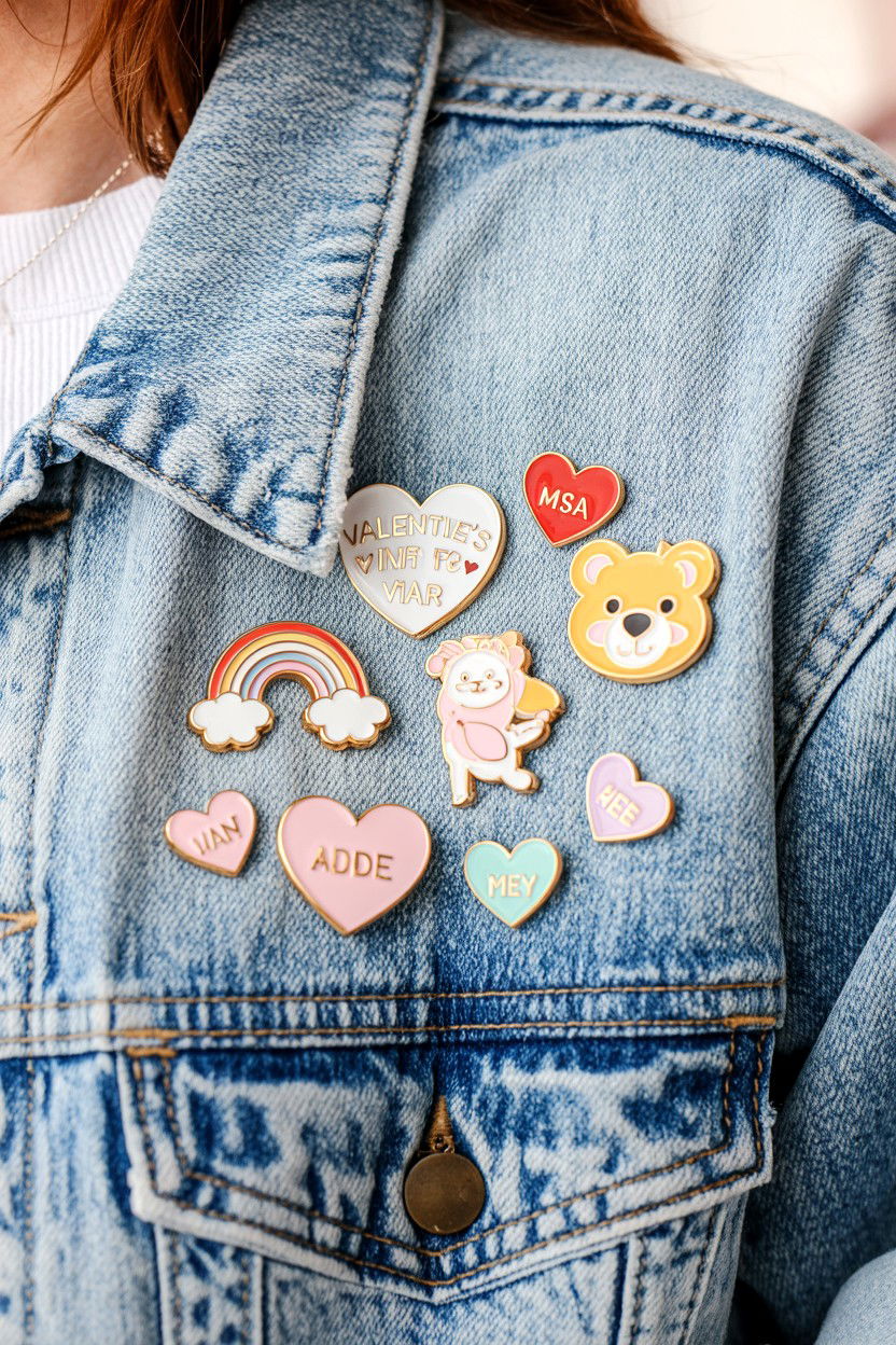 Enamel Pin Collection - 25 Valentine's Day Gifts for Niece