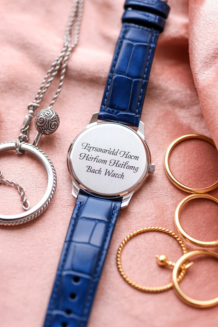 Engraved Back Watch - 25 Valentine's Day Watch Ideas