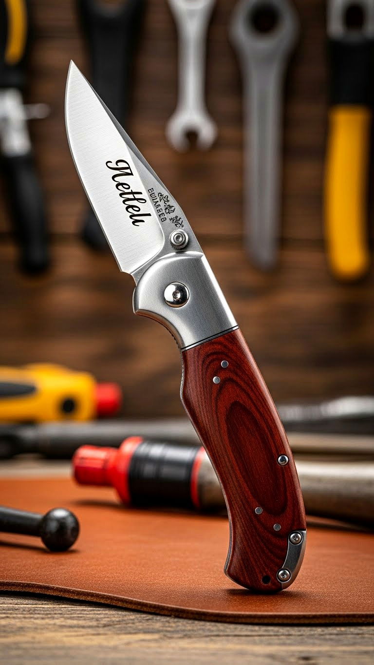 Engraved Pocket Knife - 25 valentine's day for ideas for husband