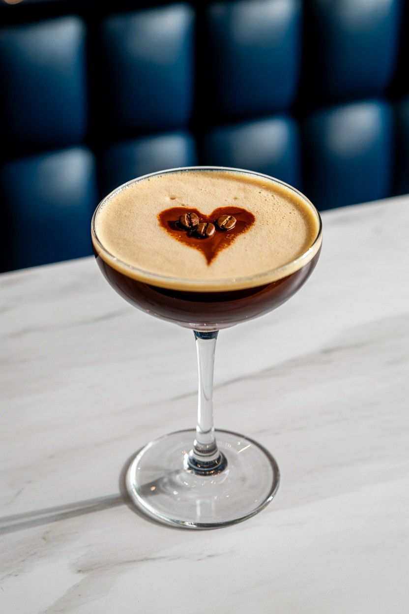 Espresso Martini - 25 Valentine's Day Martini Ideas