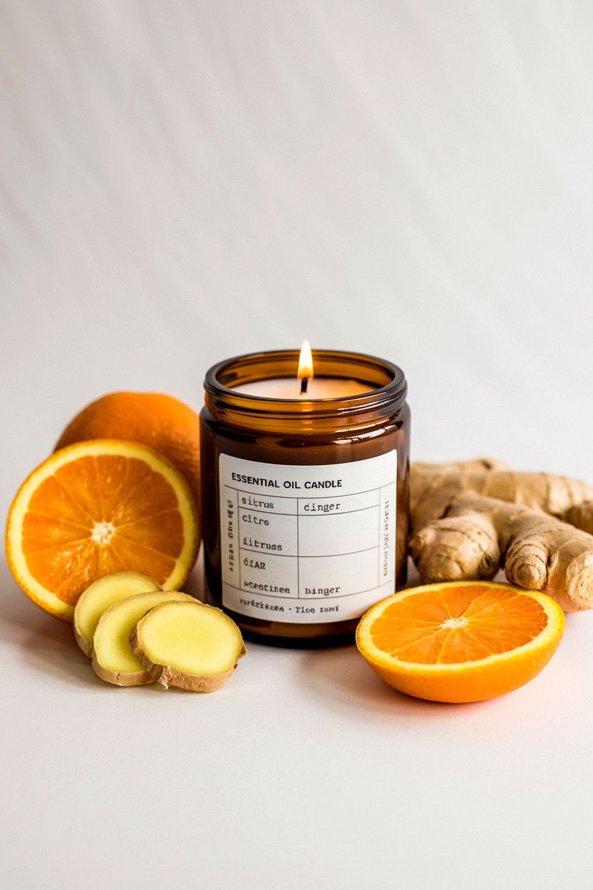 Essential Oil Candle - 25 Candle Valentine's Day Gifts for Her