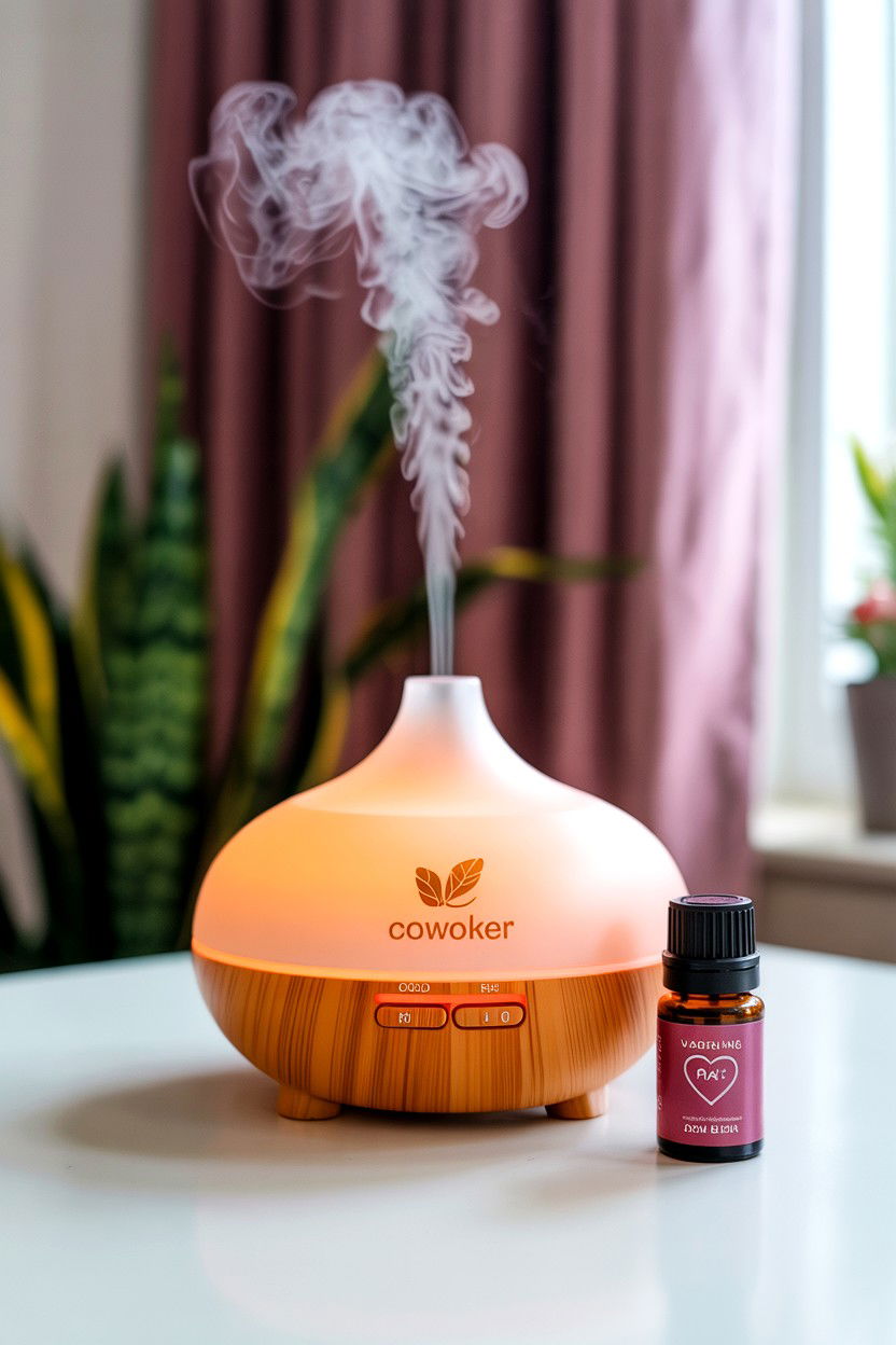 Essential Oil Diffuser - 25 Valentine's Day Gifts for Coworkers