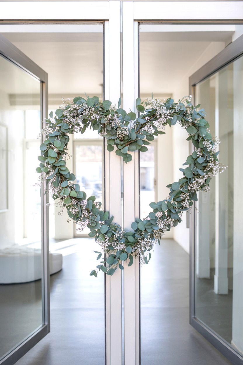 Eucalyptus Heart Wreath