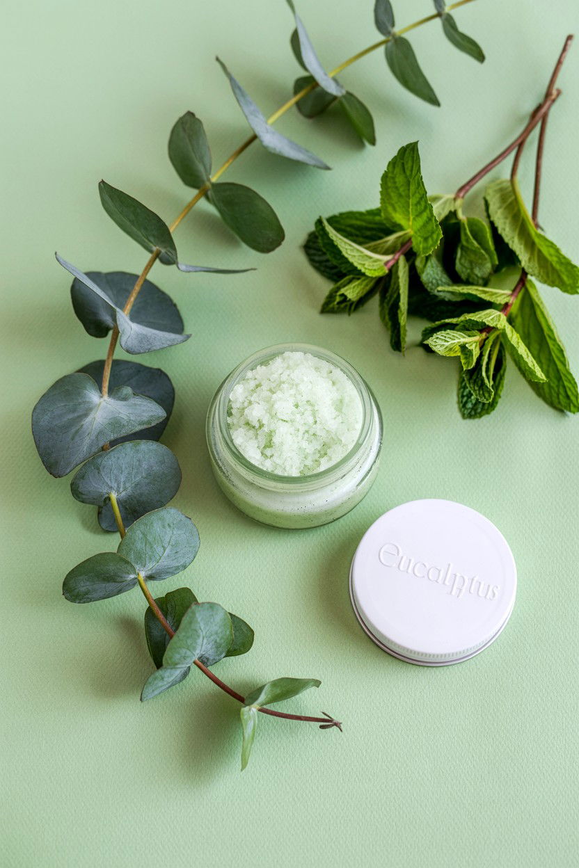 Eucalyptus Mint Scrub - 25 Valentine's Day Body Scrub Ideas