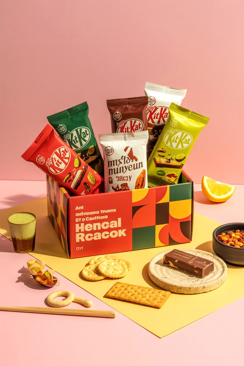 Exotic International Snack Box - 25 Valentine's Day Snack Gift Basket Ideas