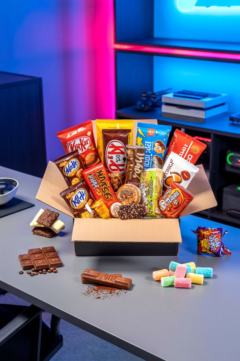 Exotic Snack Box - 25 Five Senses Gift Ideas for Boyfriend