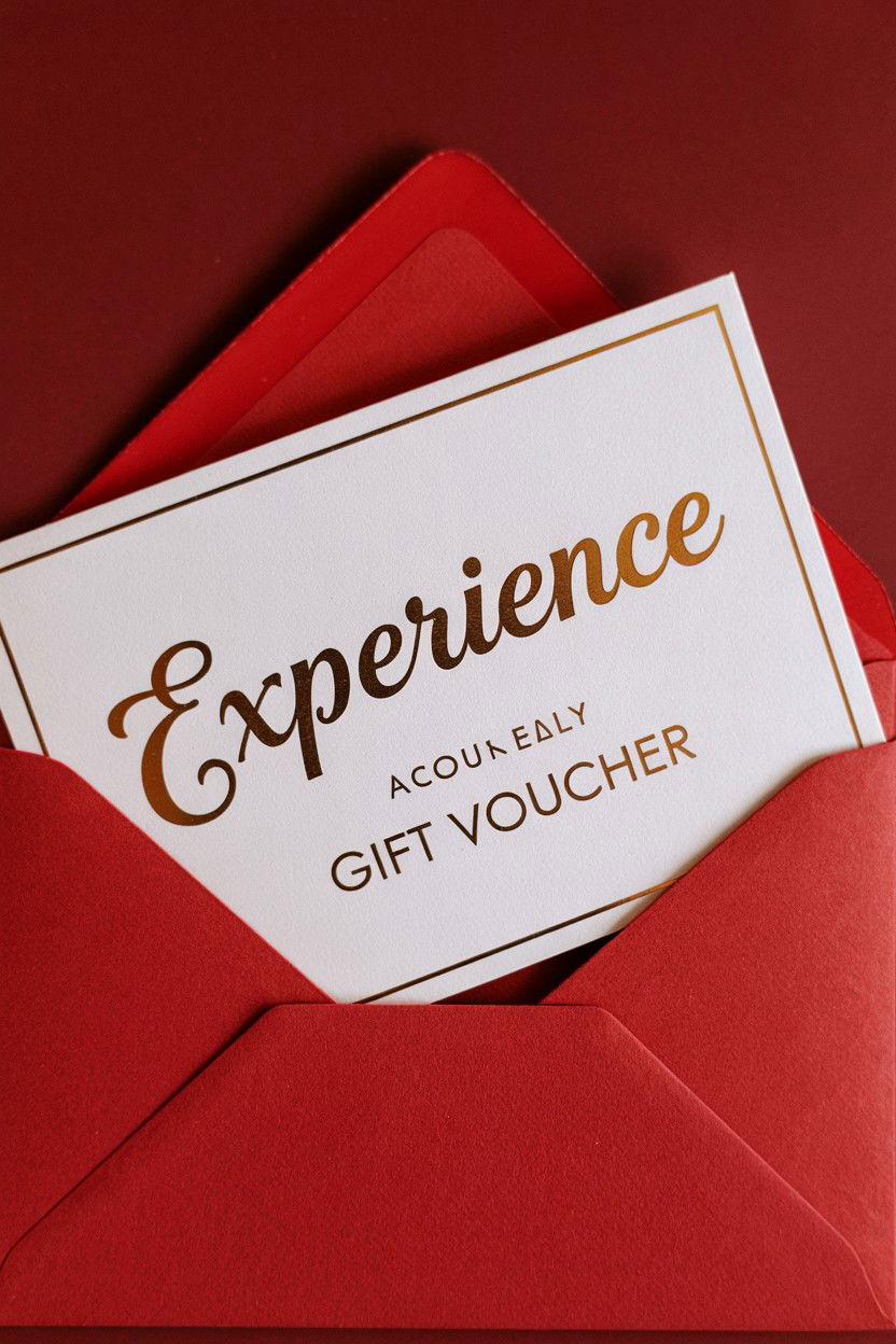 Experience Gift Voucher - 25 Last Minute Valentine's Day Gifts for Her