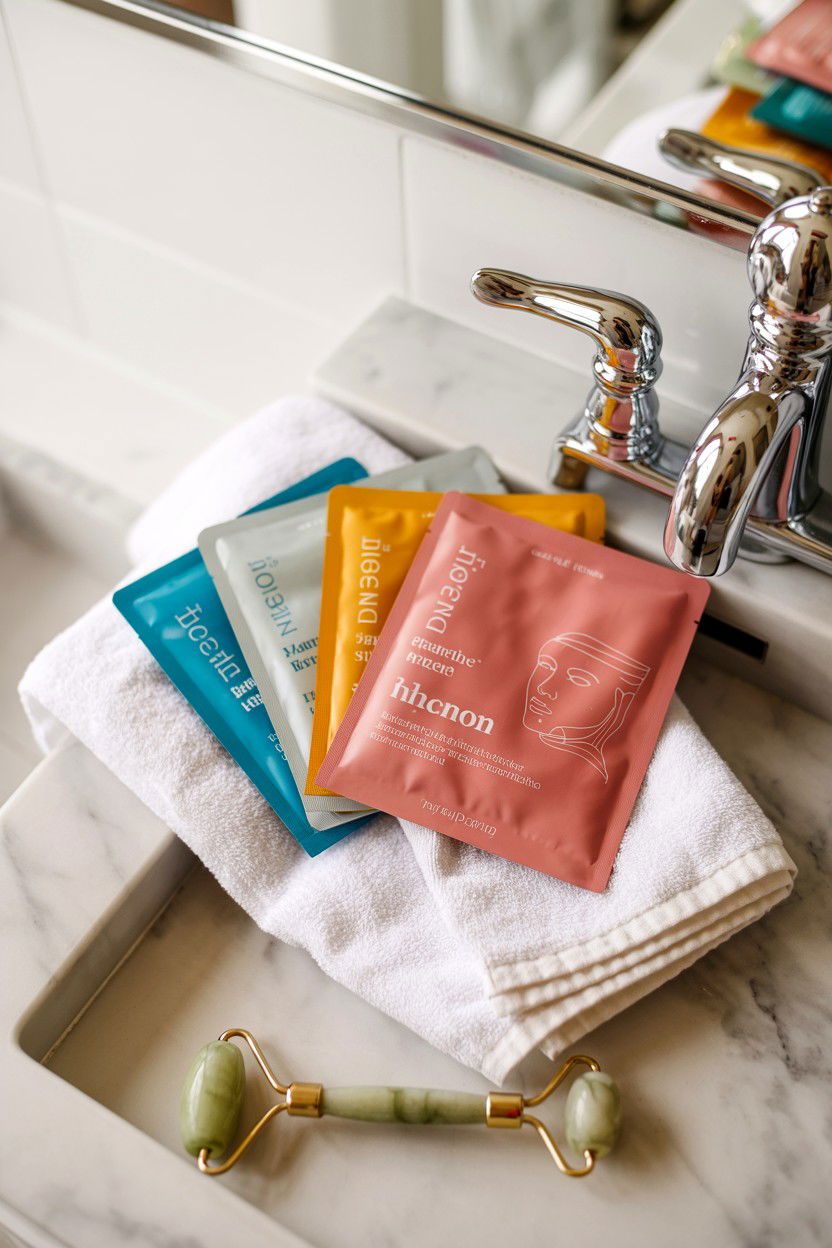 Facial Sheet Masks - 25 Cheap Valentine's Day Gifts for Girlfriend