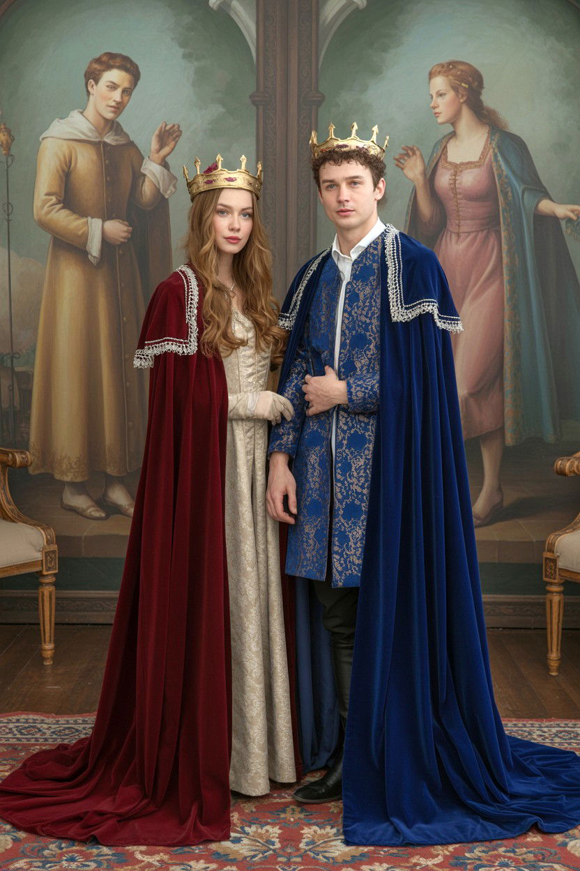 Fairytale Couple Portrait - 25 Valentine's Day Caricature Gift Ideas