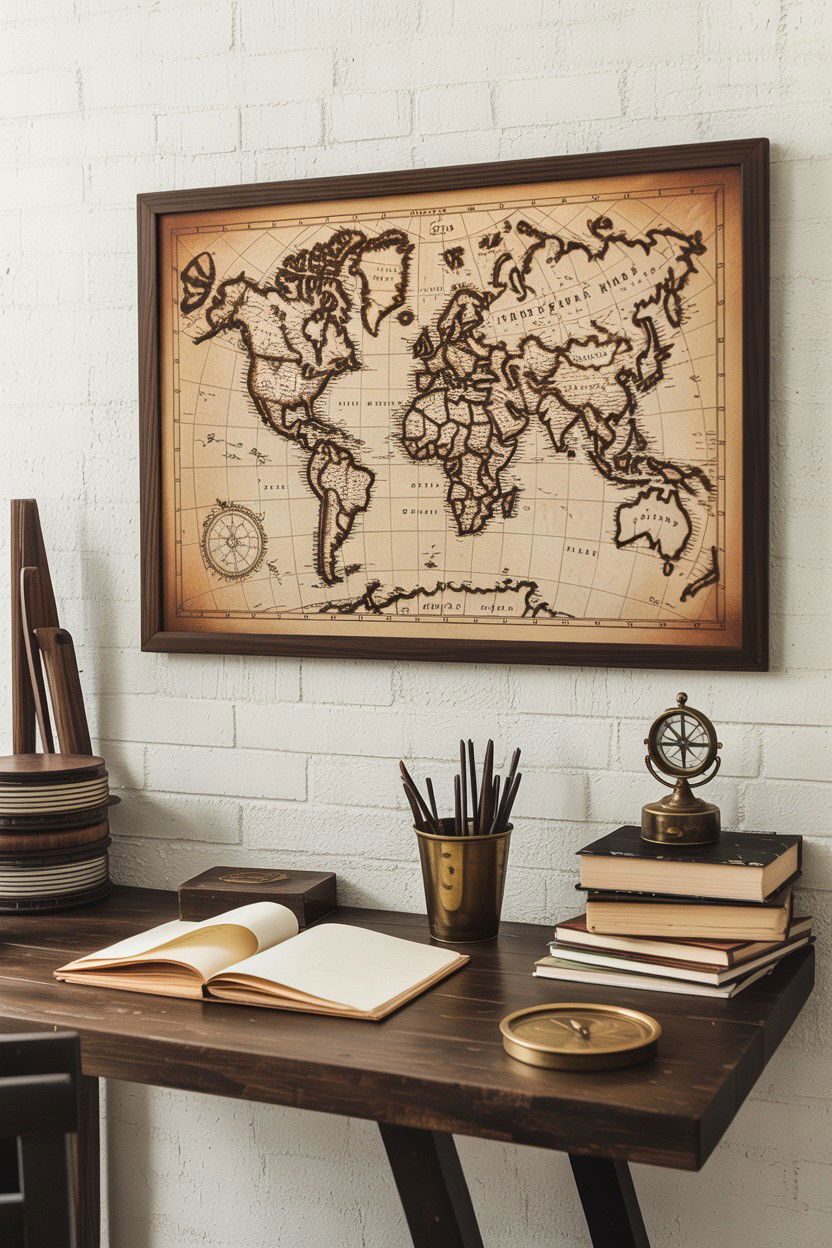 Fantasy World Map Prints