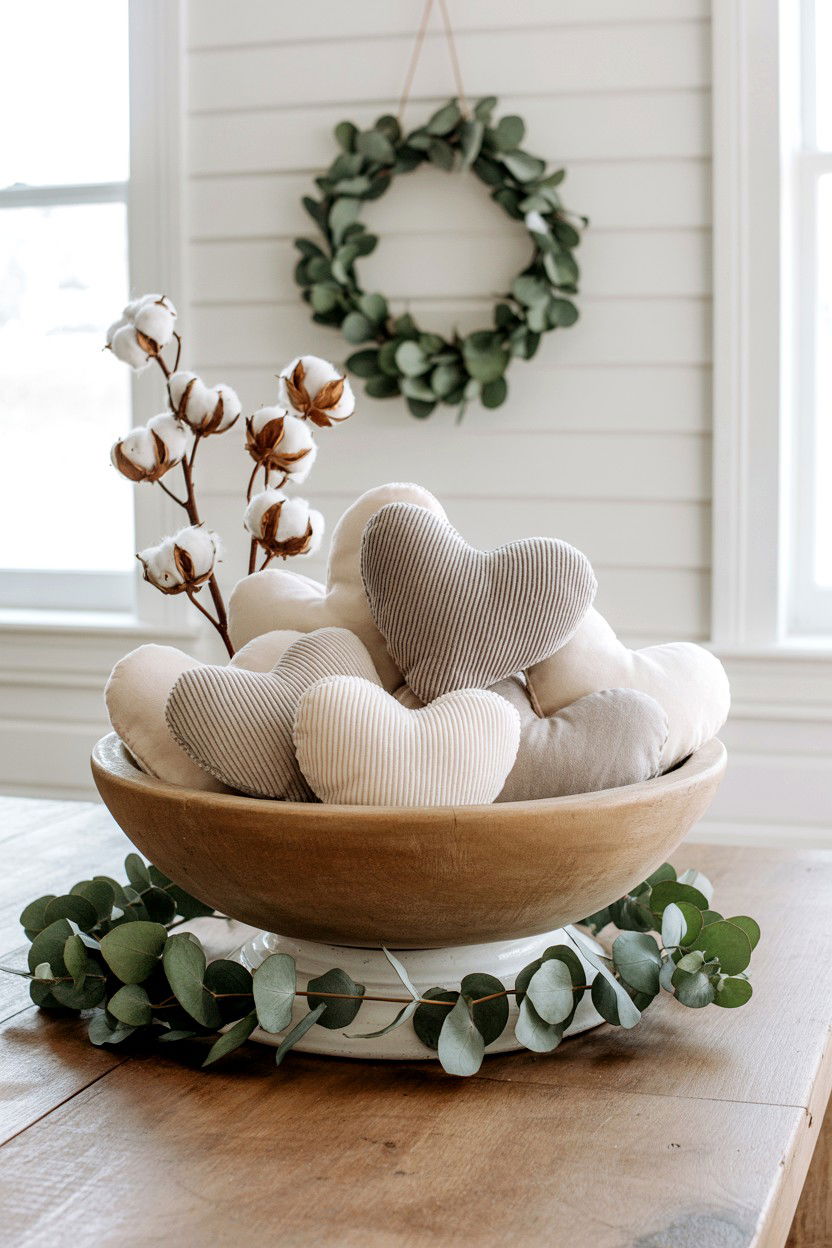 Farmhouse Valentine Decor - 25 Valentine's Day Vignette Ideas