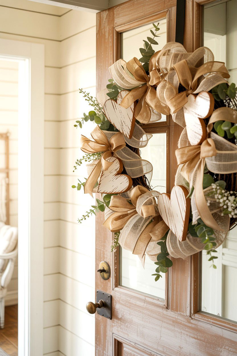 25 Deco Mesh Valentine's Day Wreath Ideas for Decor