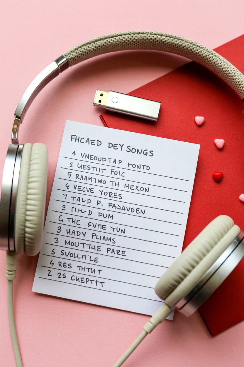 Favorite song playlist - 25 Valentine's Day Time Capsule Ideas