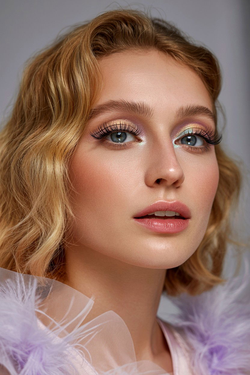 Feathered Eyelashes - 25 Valentine's Day False Lash Looks