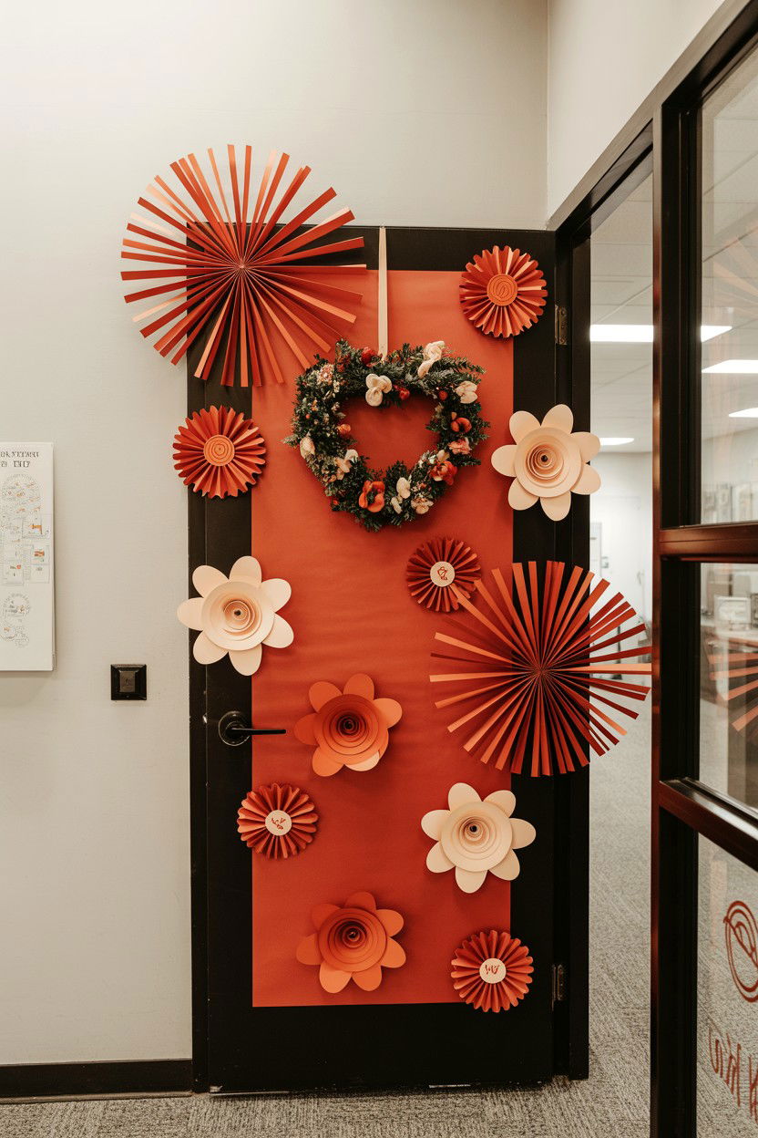 Festive Door Decorating - 25 Valentine's Day Office Surprise Ideas