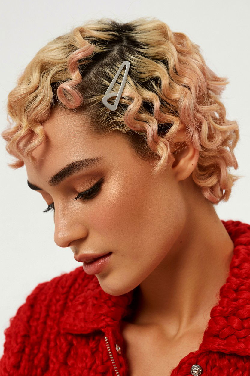 Finger Coils Natural Hair - 25 Valentine's Day Textured Hair Ideas