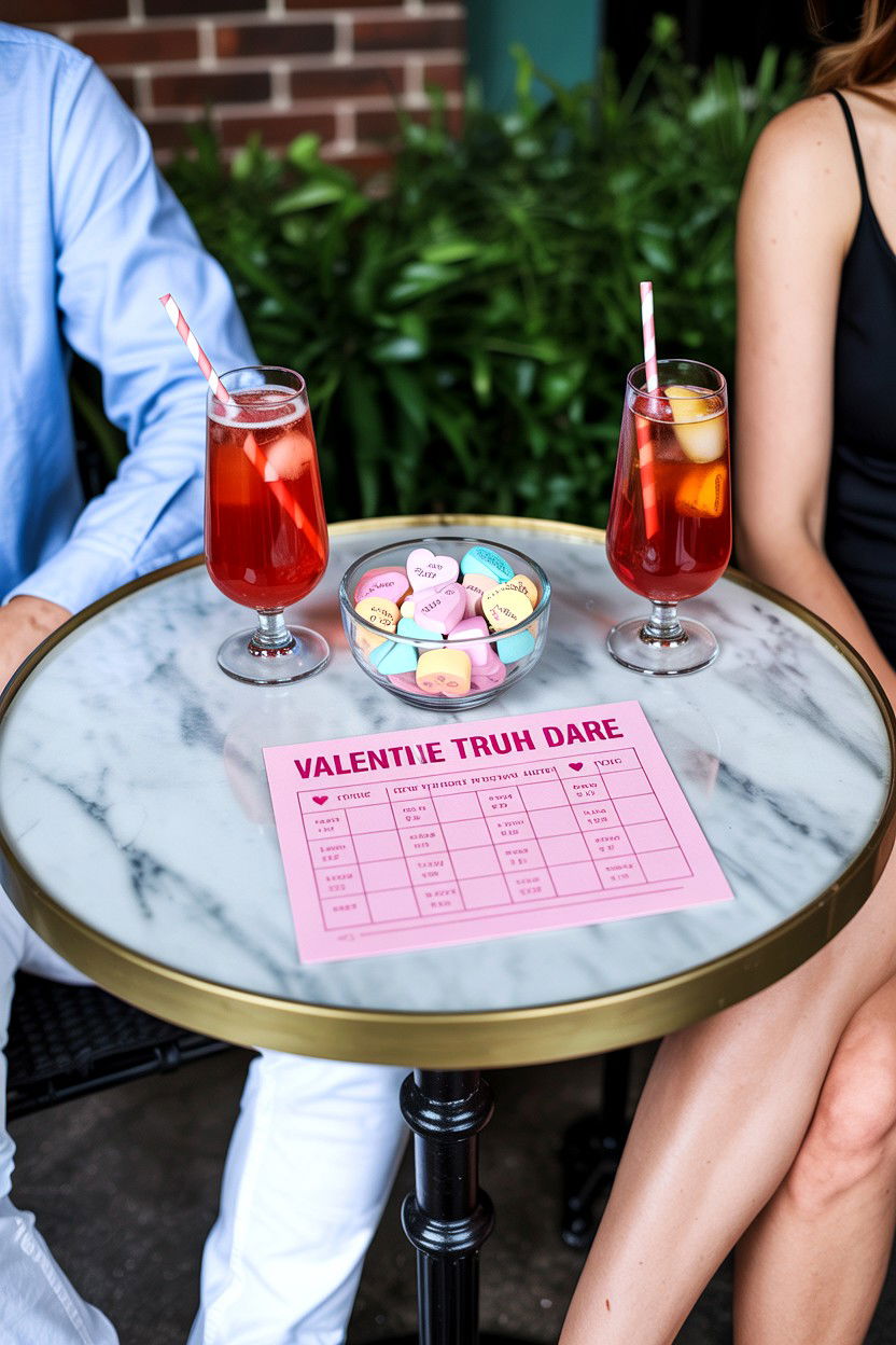First Date Icebreakers - 25 Valentine's Day Truth or Dare Ideas