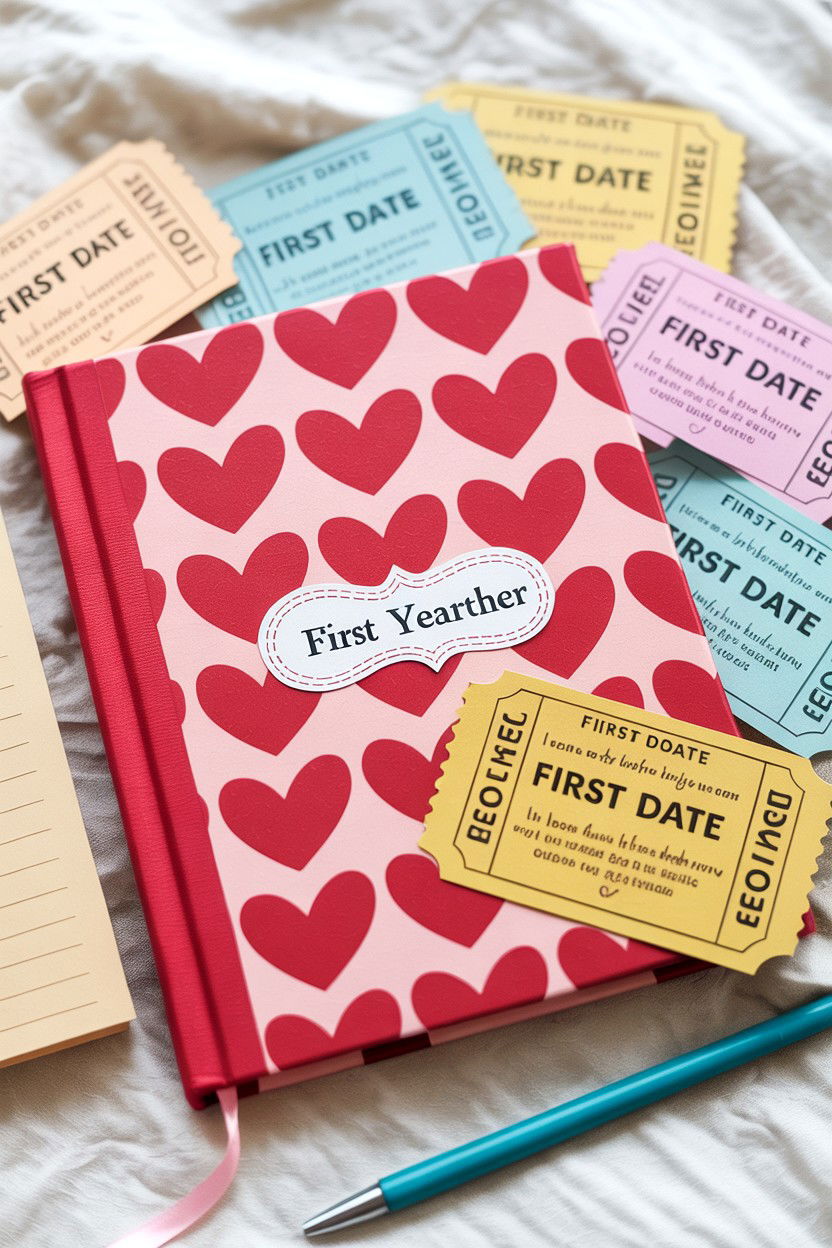 First Year Together Book - 25 Valentine's Day Love Book Ideas