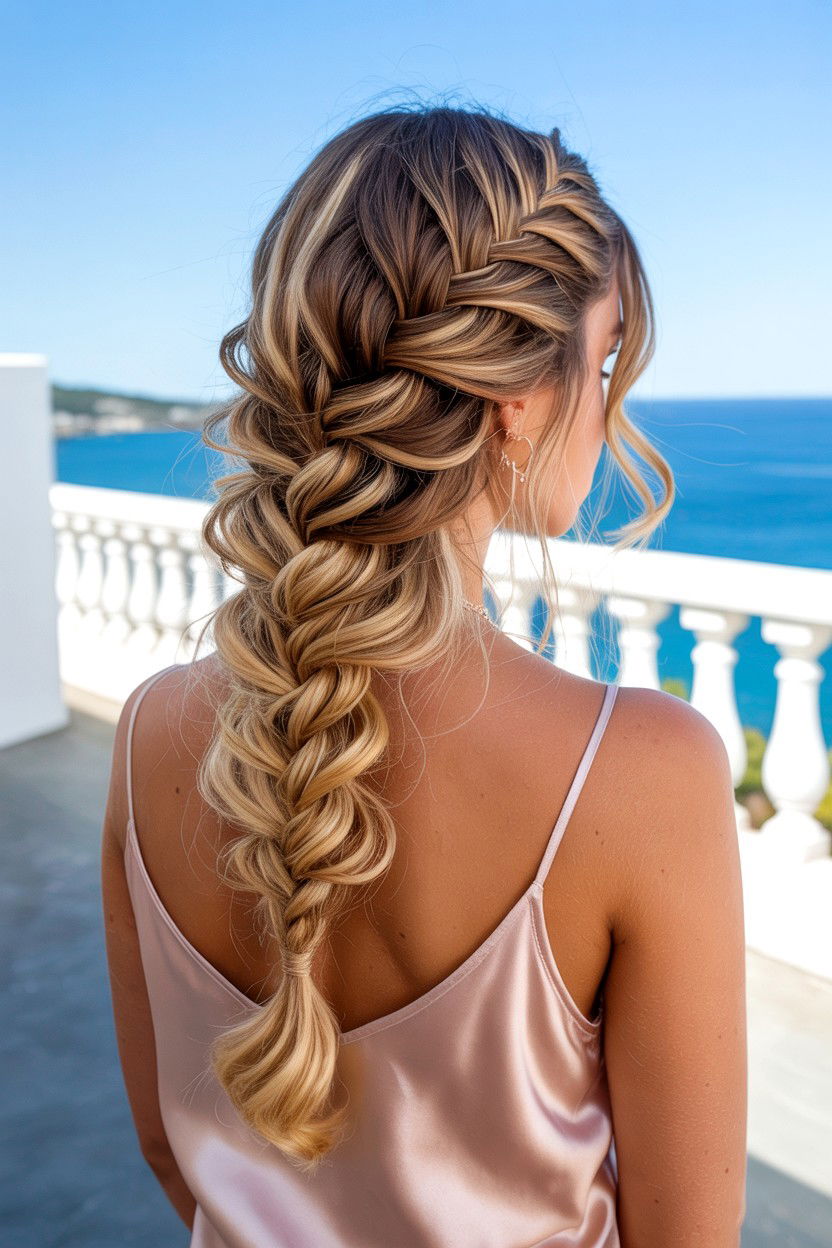 Fishtail Braid Half Up - 25 Elegant Valentine's Day Hairstyles