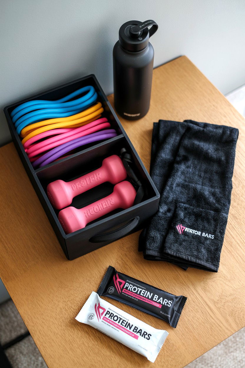 Fitness Gear Box - 25 Long Distance Valentine's Day Care Package Ideas