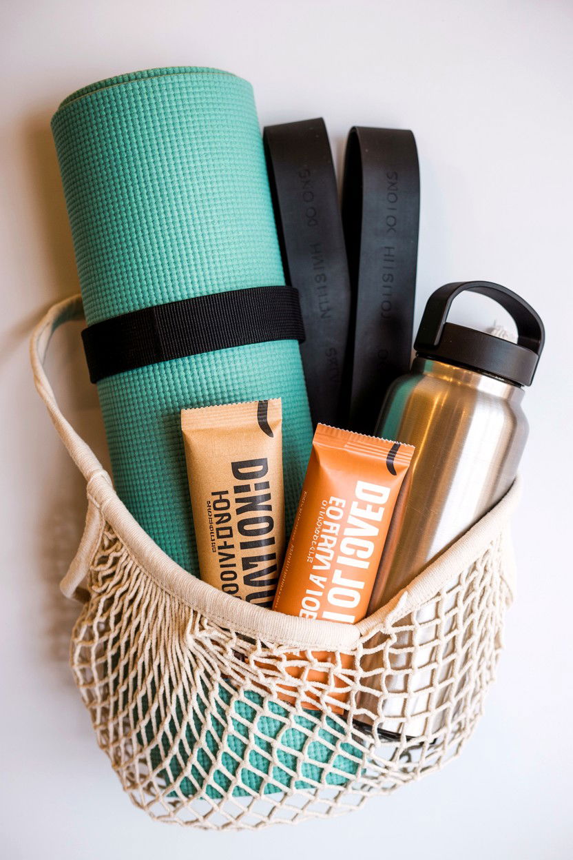 Fitness Gift Basket - 25 Valentine's Day Romantic Gift Basket Ideas