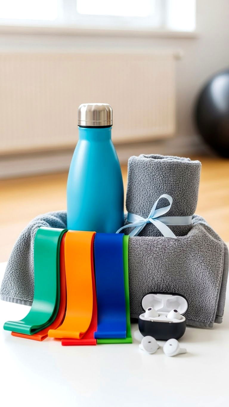 Fitness Gift Basket - 25 valentine's day basket ideas